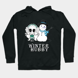 winter hubby Hoodie